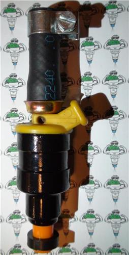 Hose and parts kit for petrol fuel injectors containing high pressure reinforced Aramid fuel hose, clamps, ferrules etc
