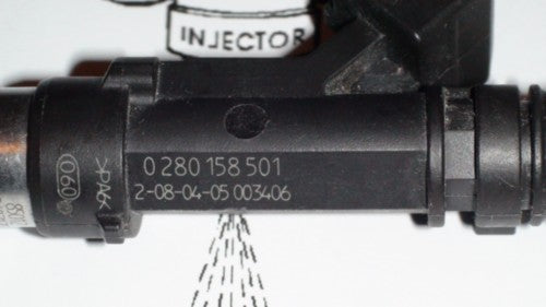 Vauxhall Corsa Astra Tigra 1.4 Twinport Bosch 0280158501 Injector