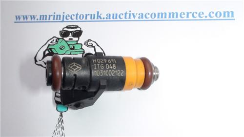 Renault Megane 1.4 16V Fuel Injector Siemens Deka H029611