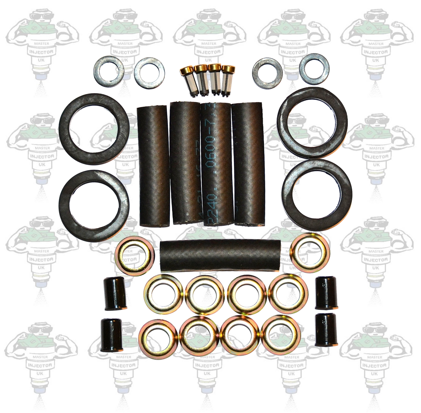 Fiat Uno Turbo MK 1 Compatible Fuel Injector Service Kit For 0280150708 - Kit 129