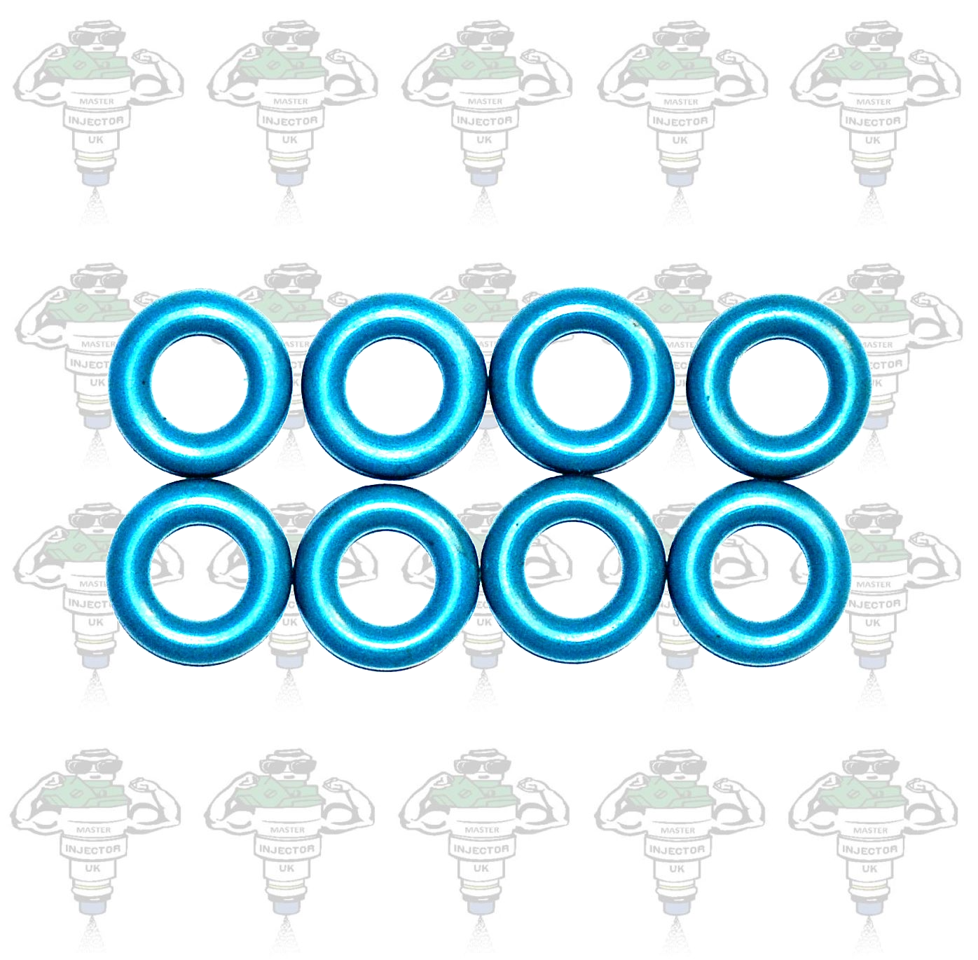 Citroen Compatible 4 Cylinder Fuel Injector Seals 15mm - Kit 52