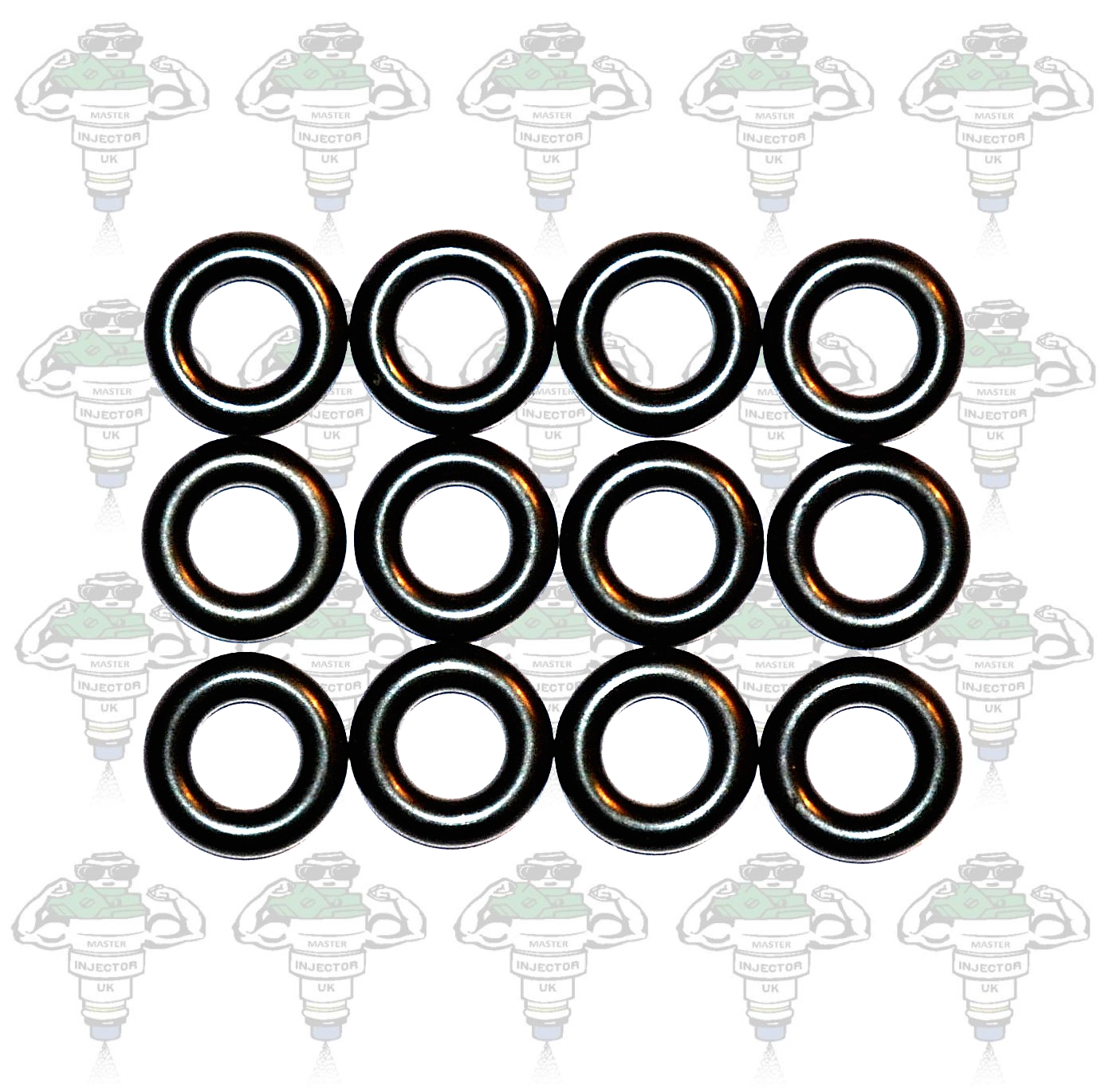 Jeep Compatible 6 Cylinder Fuel Injector Seals 14.5mm Seals - Kit 53