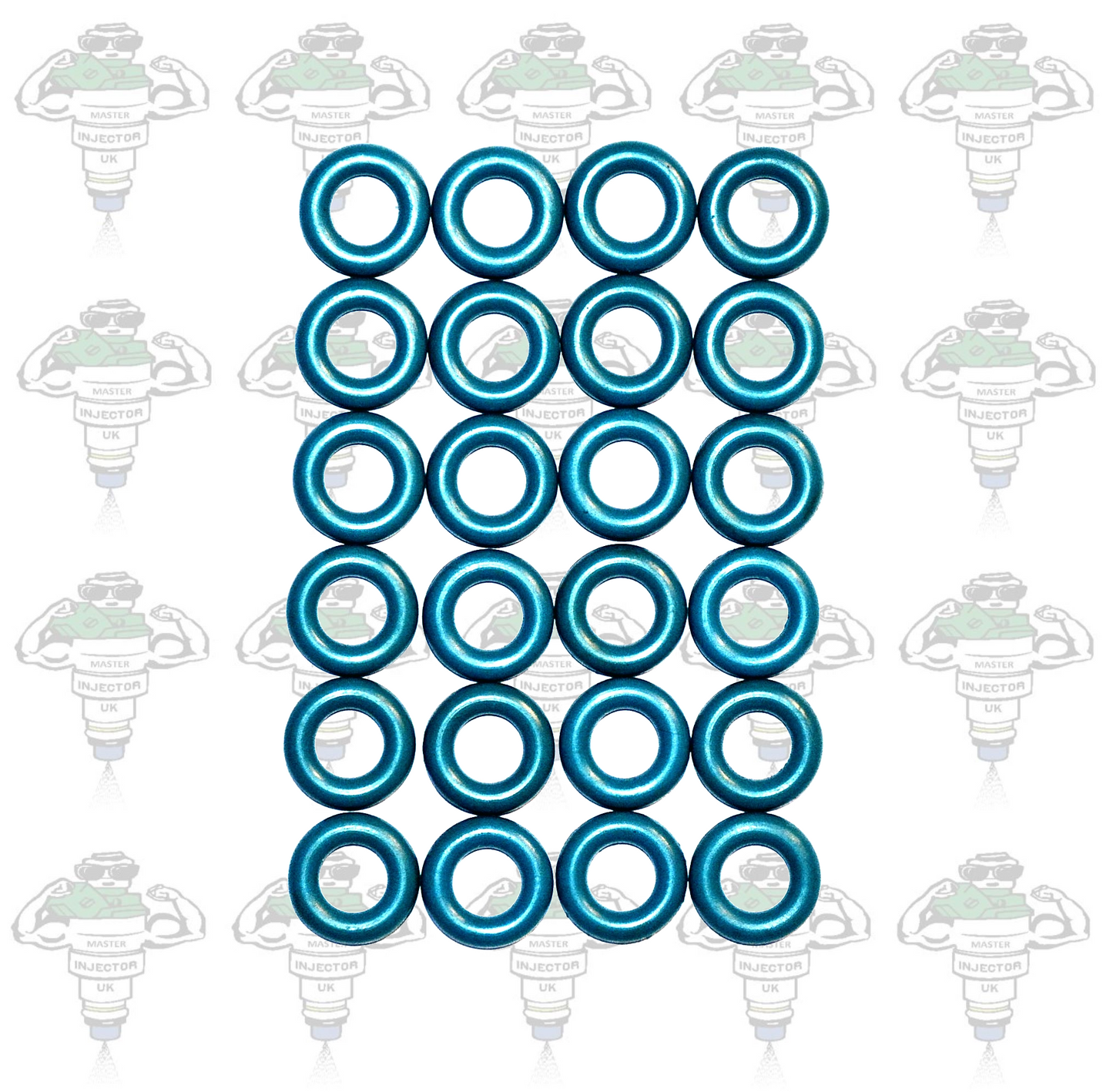 BMW Compatible 12 Cylinder Fuel Injector Seals 15mm Seal Size - Kit 60