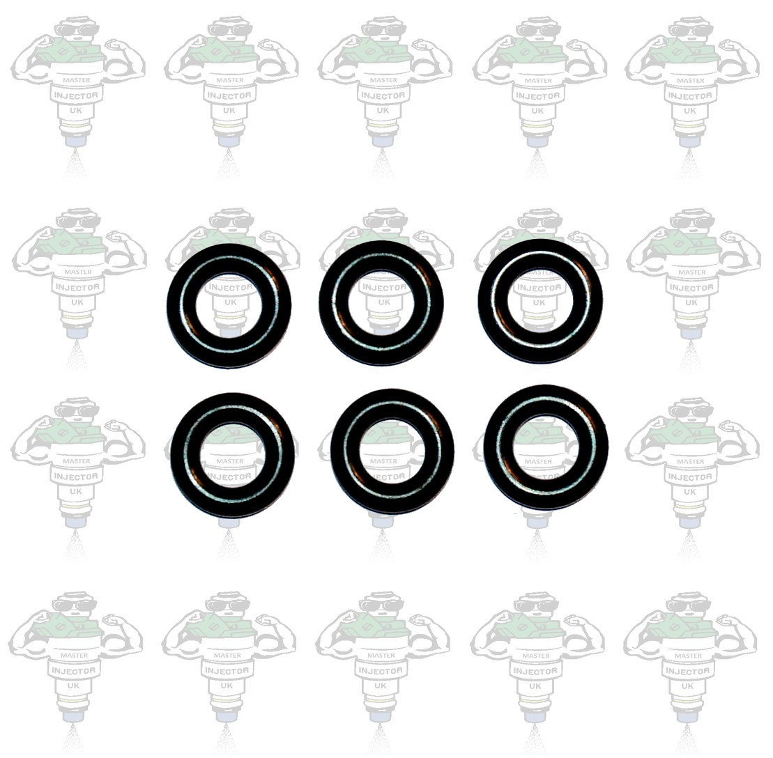 Chevrolet Compatible 3 Cylinder Fuel Injector Seals 14.5mm - Kit 61