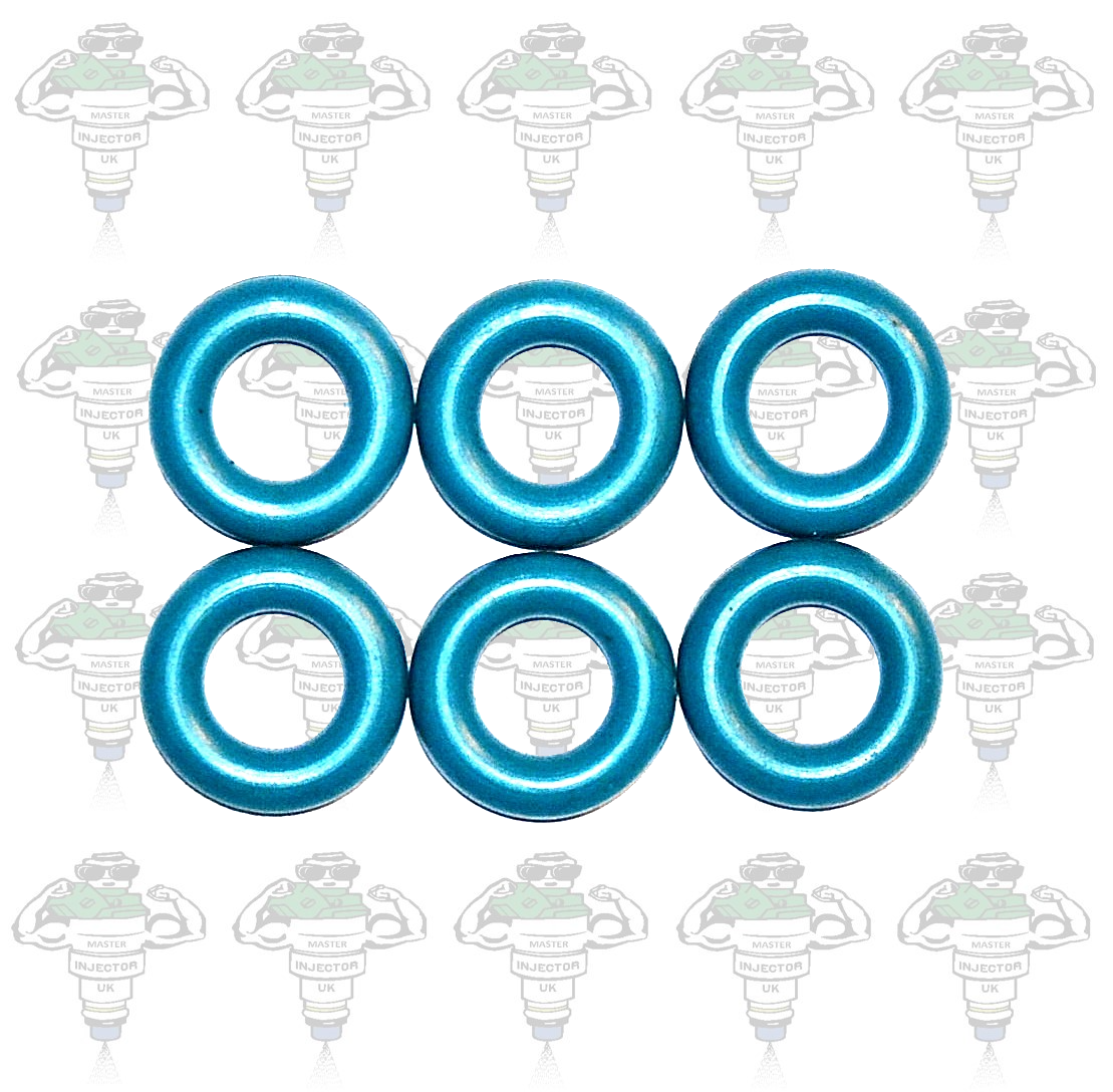 Chevrolet Compatible 3 Cylinder Fuel Injector Seals 15mm - Kit 62
