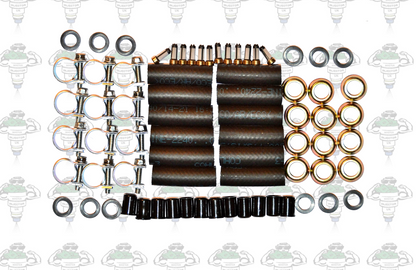 V12 Jaguar Compatible Pre HE Complete Injector Overhaul Kit For Lucas 73143B Bosch 0280150035 - Kit 105