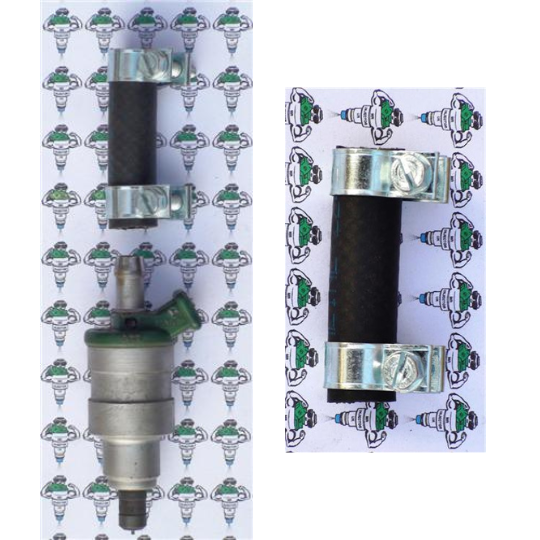 Bosch EV1 D Jetronic series 0280150--- Compatible Fuel Injector Hose & Clips 4 Cylinder Kit - Kit 94