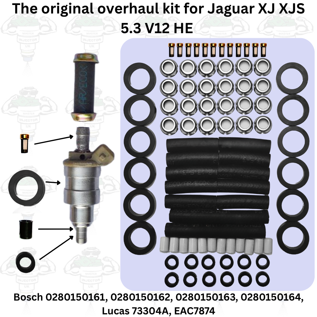 Overhaul Kit For Jaguar XJ XJS 5.3 V12 HE & Daimler Double Six With Bosch 0280150161 Lucas 73303A - Kit 180