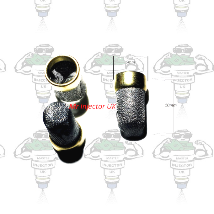 Fuel Injector Filters 6mm x 10mm All-Metal