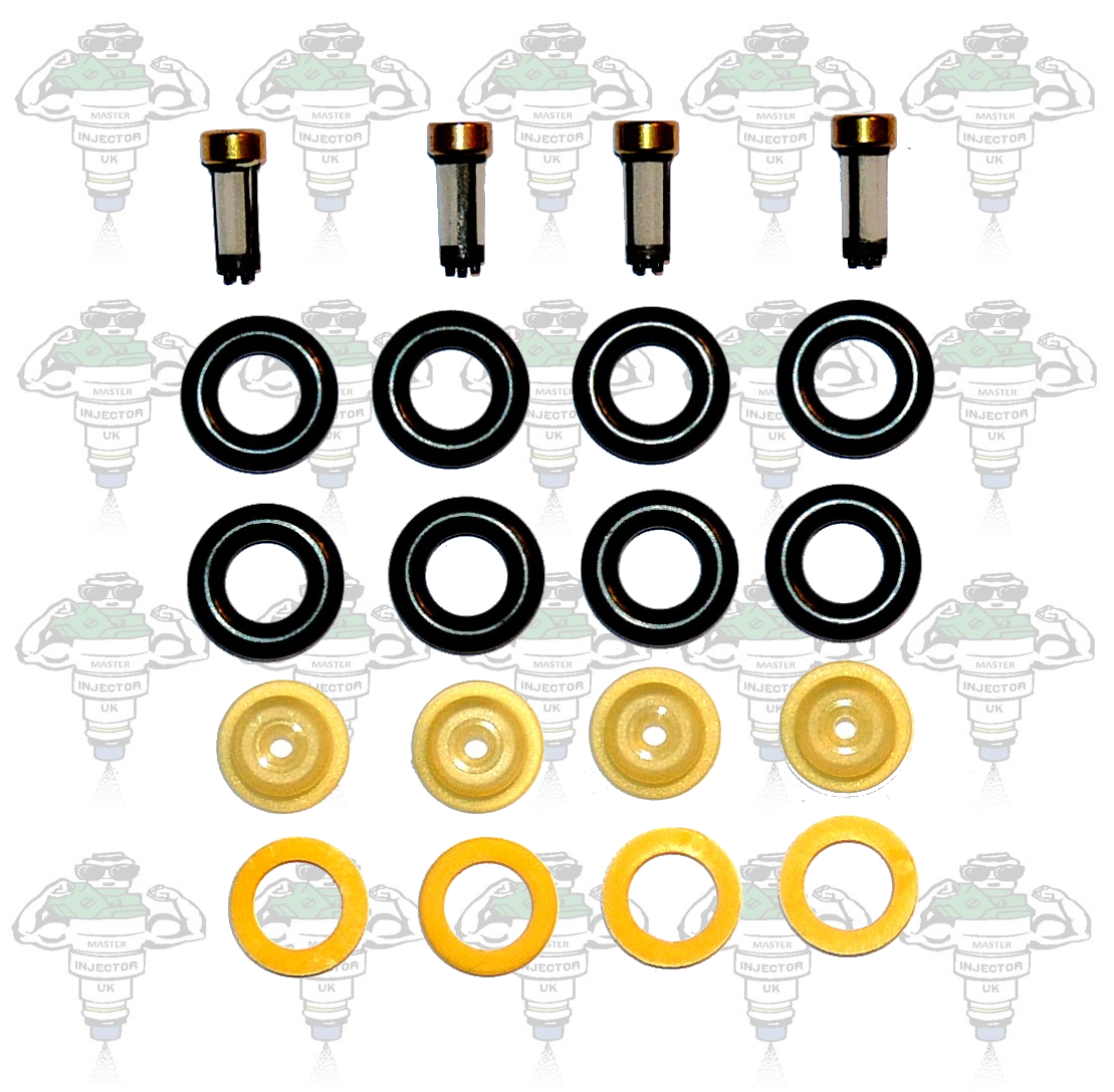 Bosch 0280150 Compatible Seals, Filters & Pintle Caps Overhaul Kit - Kit 4