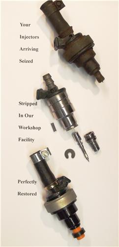 Injector Service Of Seized Weber IW Series Injectors