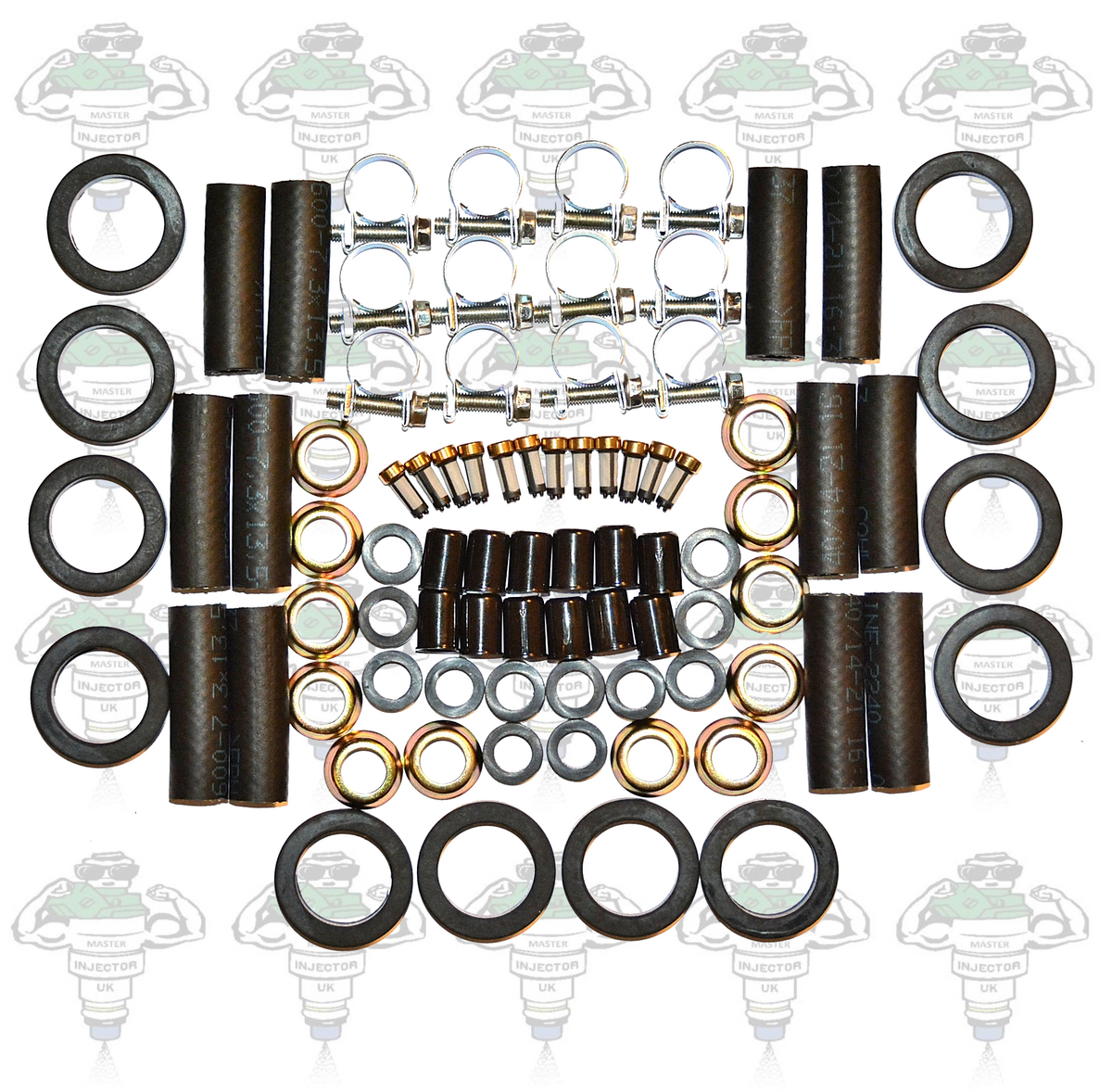 Complete Injector V12 Jaguar Compatible Pre HE Complete Injector Overhaul Kit For Lucas ...