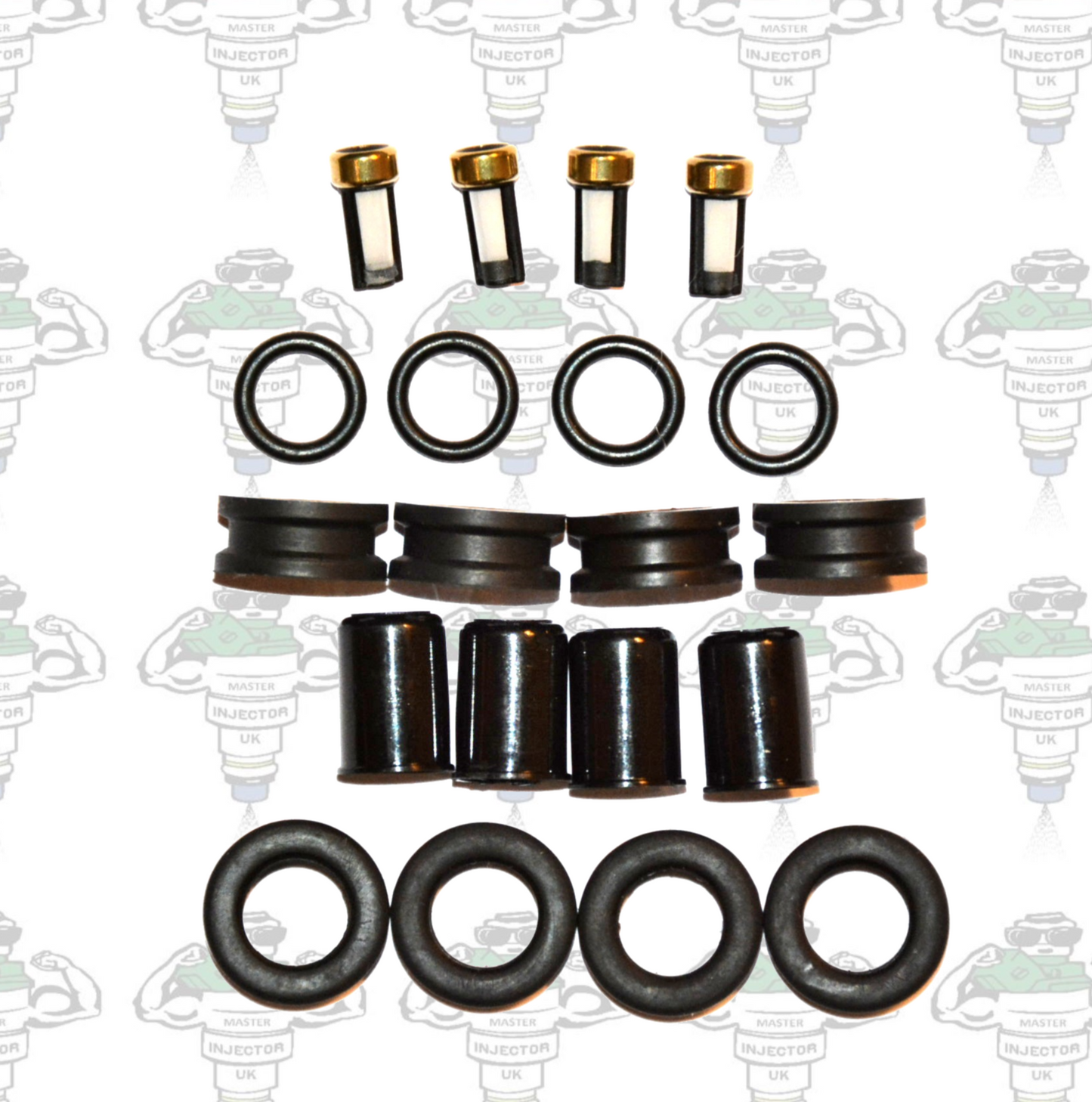 Denso 195500- Series Compatible Fuel Injector Service Kit - Kit 108