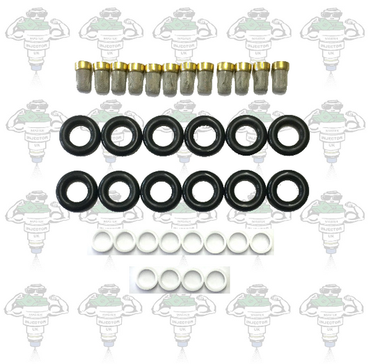 BMW Compatible Injector Seal & Bush Kit For 0261500008  13647512081 - Kit 188