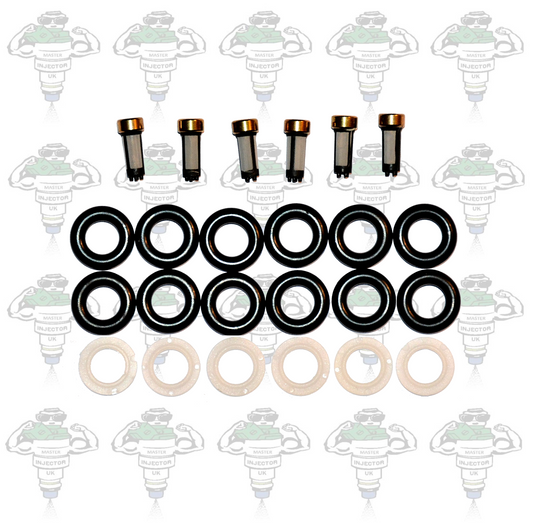 Bosch 0280155 0280156 EV6 Compatible 6 Cylinder Seal Kit - Kit 22