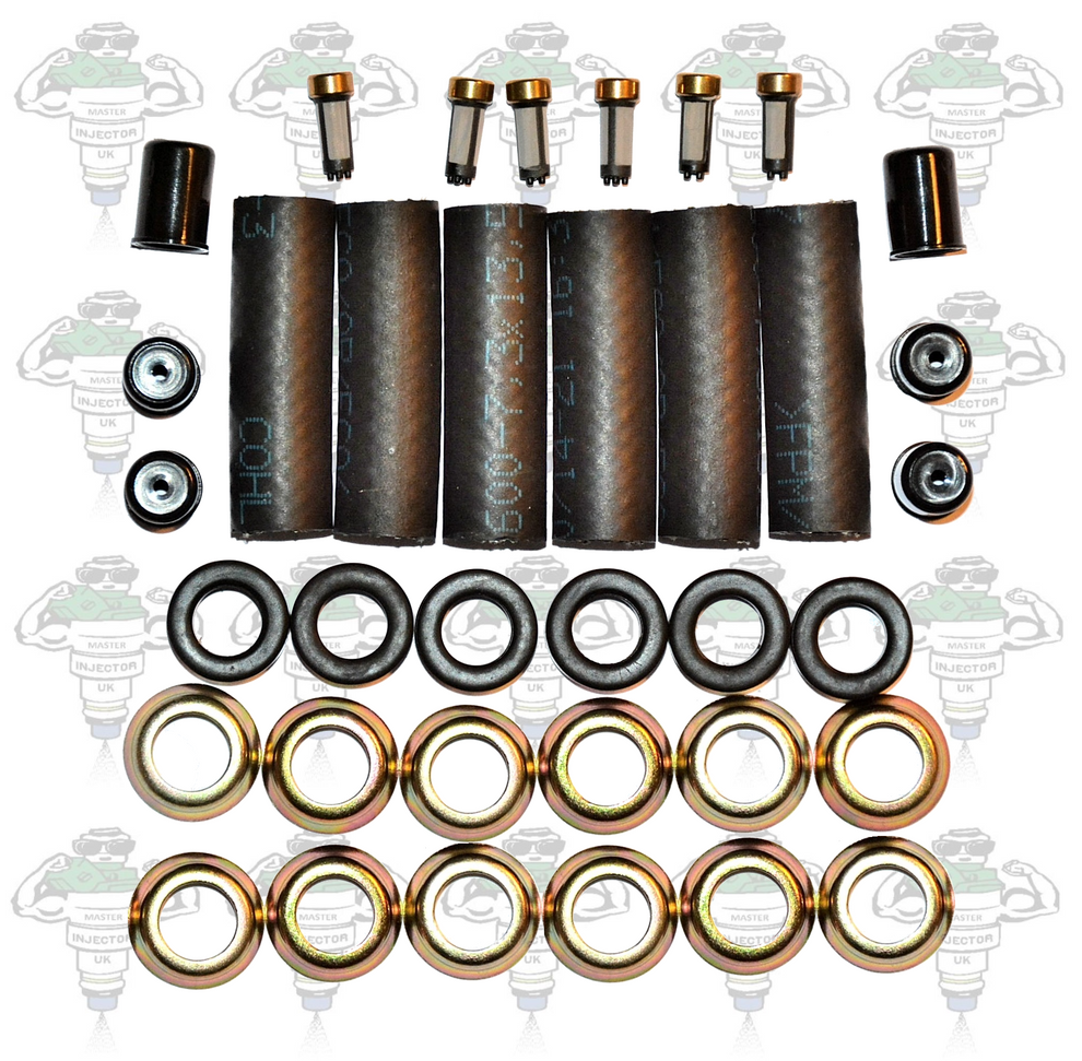 Alfa Romeo V6 Compatible Hose To Rail Injector Overhaul Kit Kit 24